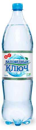Вода витаминизированная «bp® Заповедный ключ» 1,5л