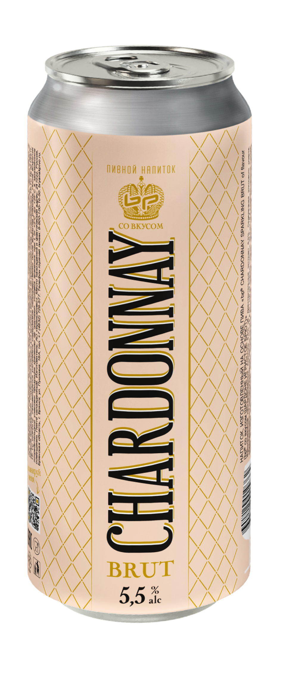 Слабоалкогольный коктейль "bp® CHARDONNAY Brut"