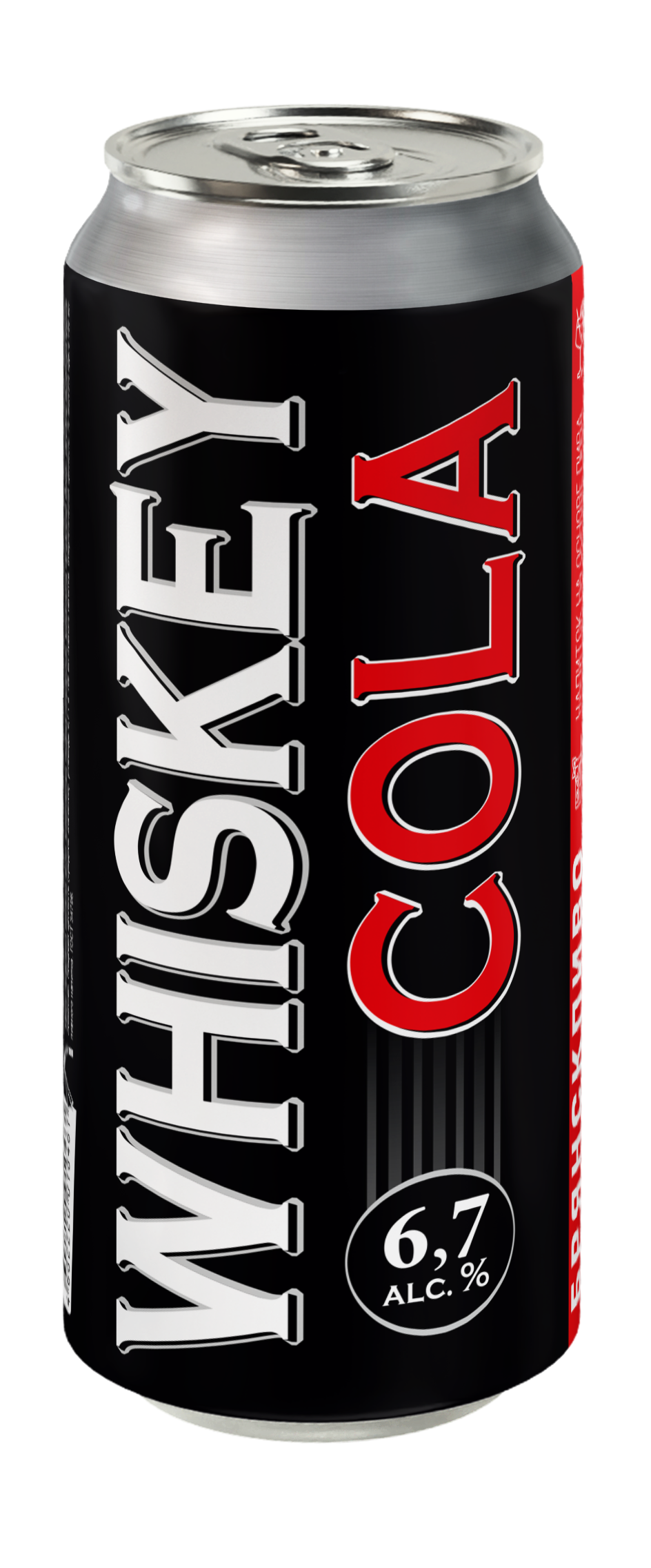 Слабоалкогольный коктейль "bp® WHISKEY COLA"