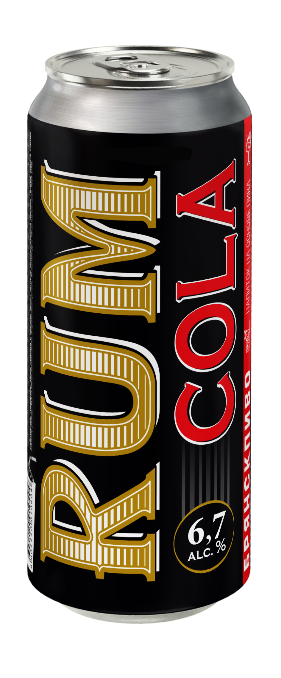 Слабоалкогольный коктейль "bp® RUM COLA"
