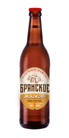 Пиво светлое "Брянское мягкое"