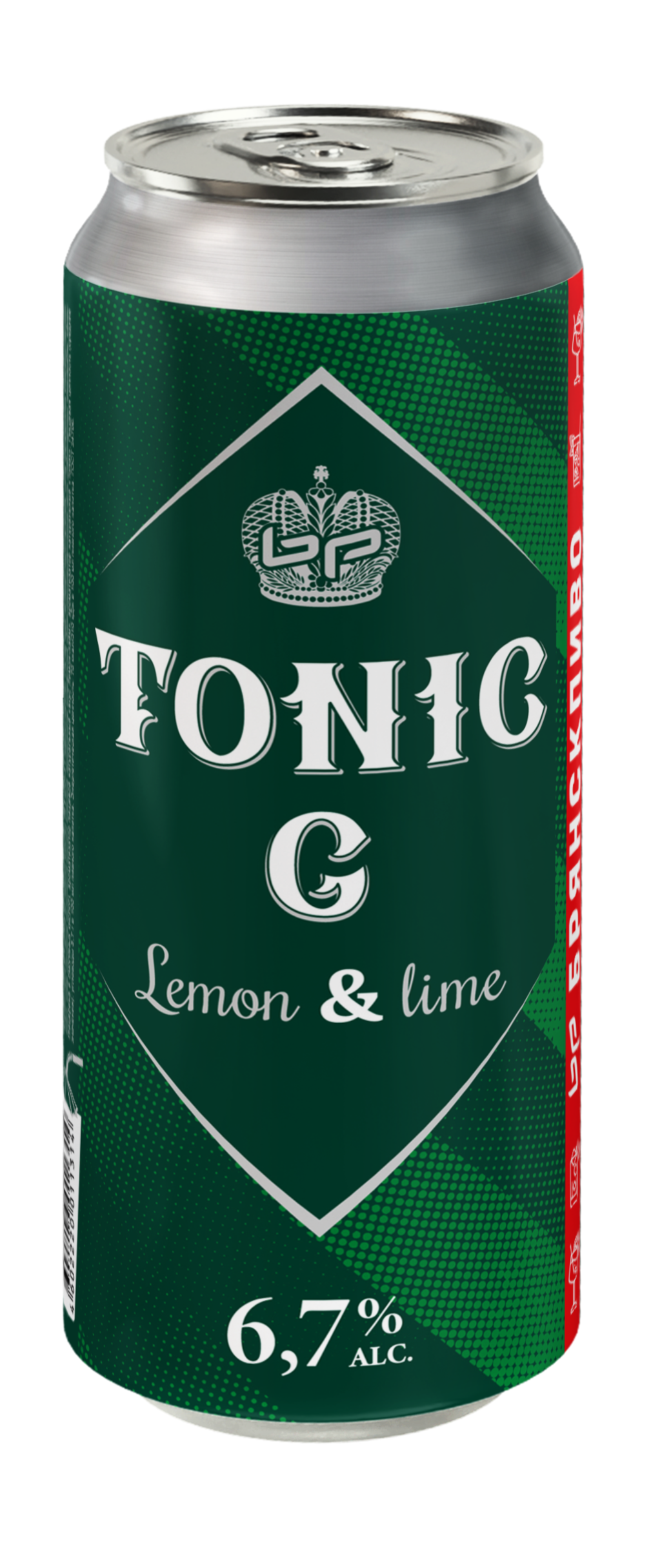 Слабоалкогольный коктейль "bp® TONIK G Lemon & lime"