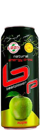 Напиток тонизирующий энергетический «beatpower»® apple