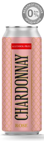 Безалкогольный коктейль "bp® CHARDONNAY Rose" Alcohol Free