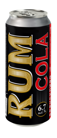 Слабоалкогольный коктейль "bp® RUM COLA"