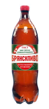 Пиво светлое «Брянскпиво нефильтрованное»