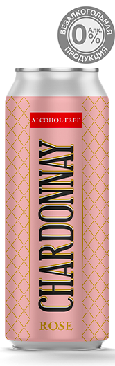 Безалкогольный коктейль "bp® CHARDONNAY Rose" Alcohol Free